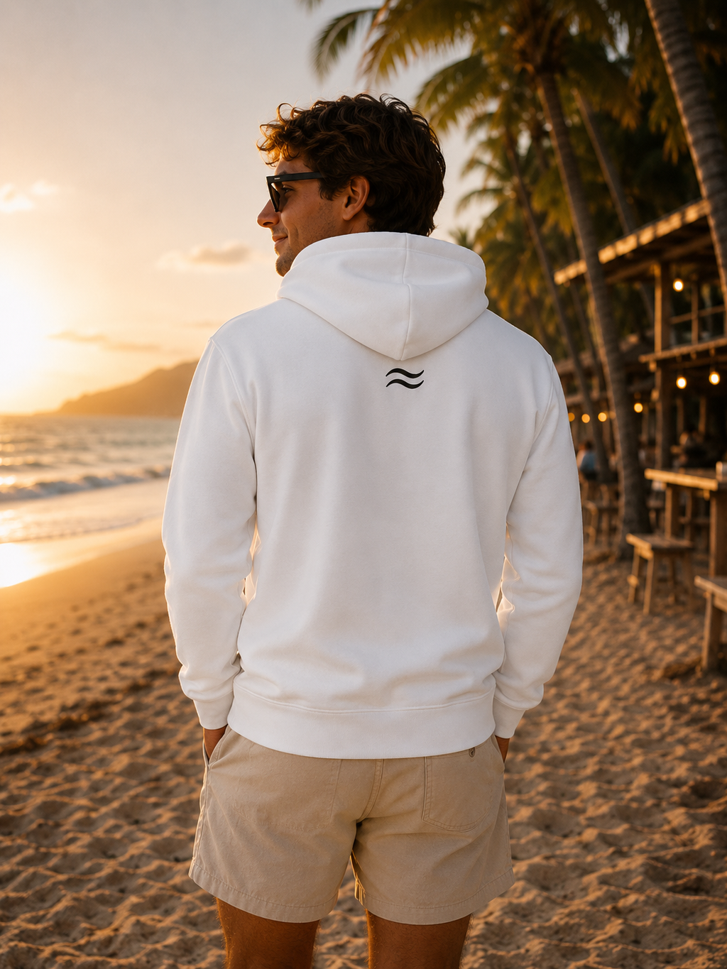 WOTB Eco Raglan Hoodie — Take the Calm With You