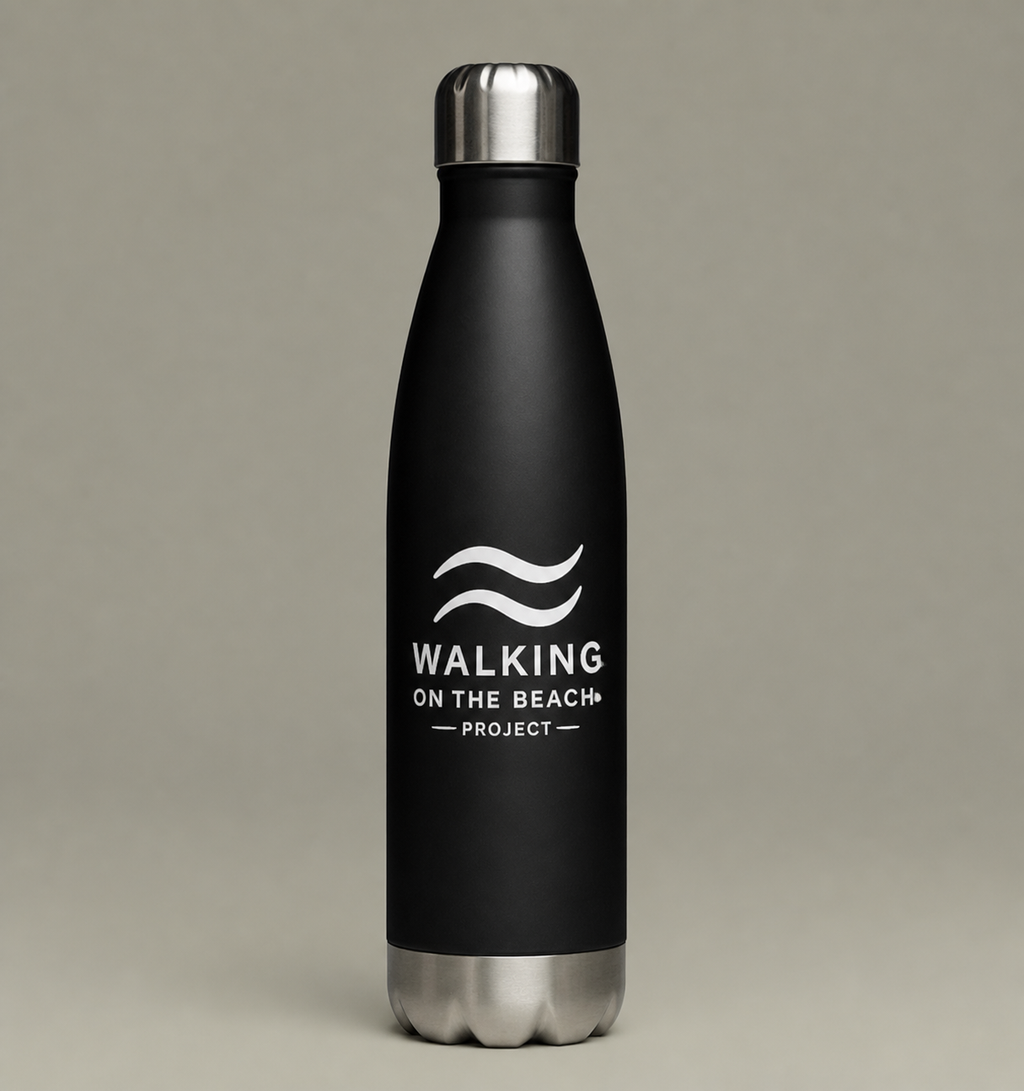 WOTB Stainless Steel Water Bottle — 17oz Matte Black