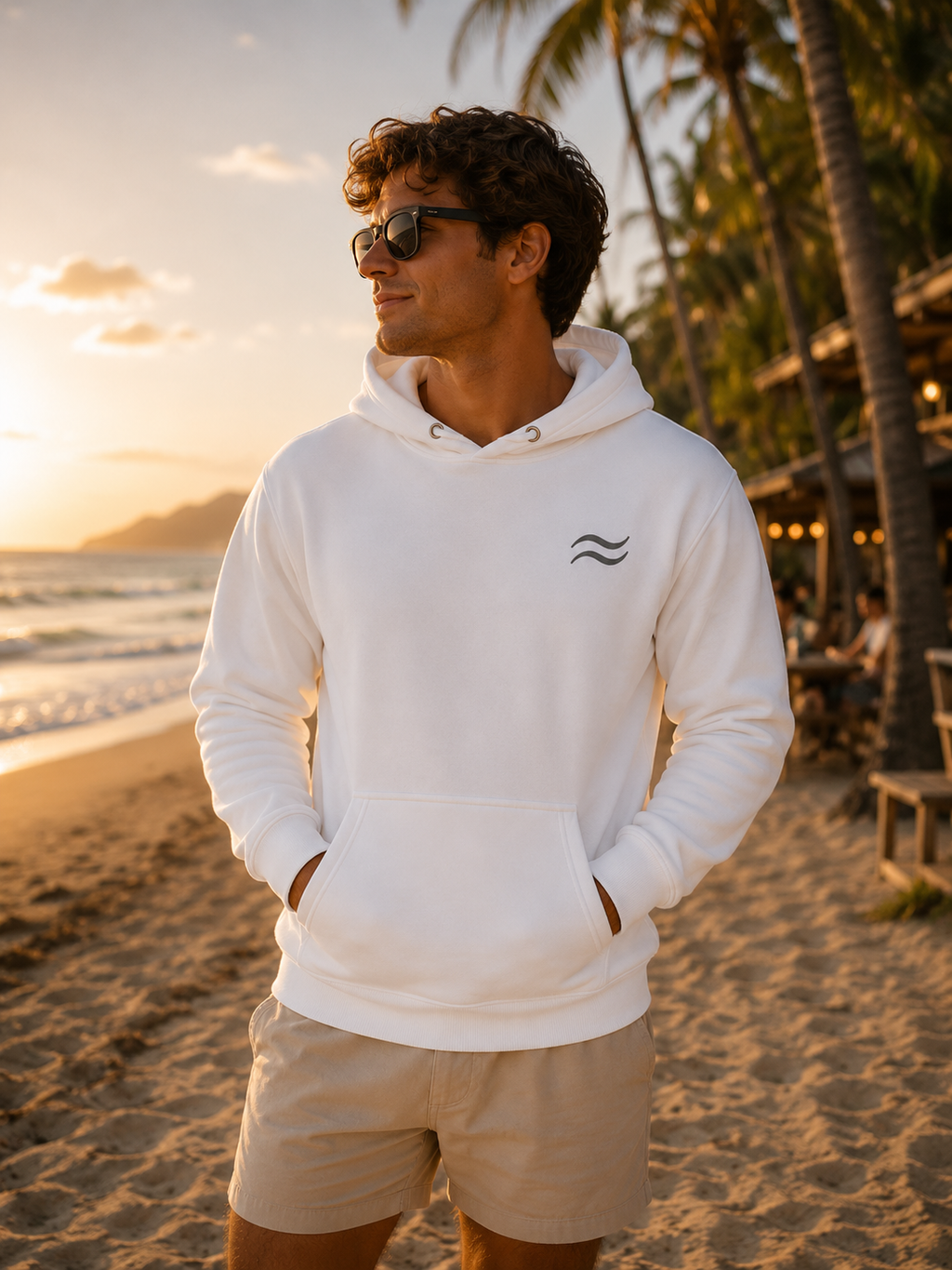 WOTB Eco Raglan Hoodie — Take the Calm With You