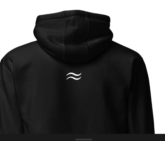 WOTB Eco Raglan Hoodie — Take the Calm With You