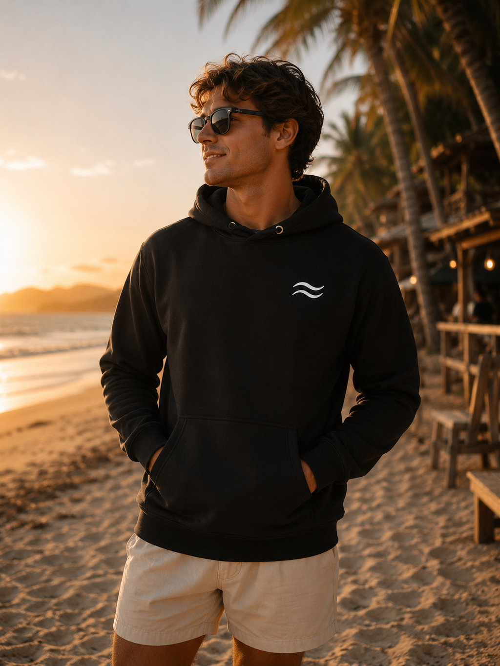WOTB Eco Raglan Hoodie — Take the Calm With You