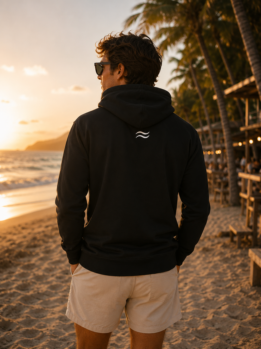 WOTB Eco Raglan Hoodie — Take the Calm With You