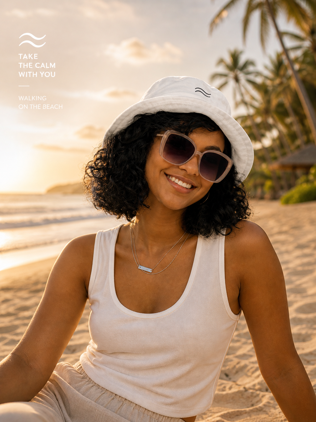 WOTB Reversible Bucket Hat — Coastal Calm Edition