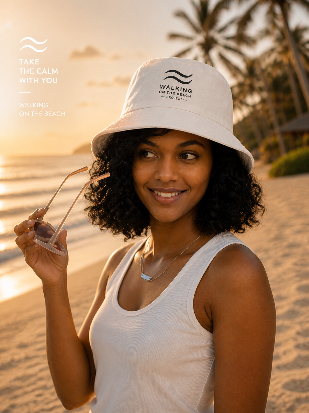 WOTB Reversible Bucket Hat — Coastal Calm Edition