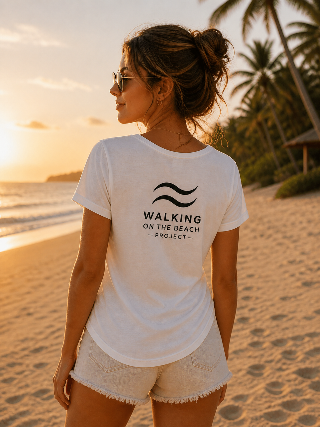 WOTB Women’s V-Neck Tee — Light, Soft & Effortless
