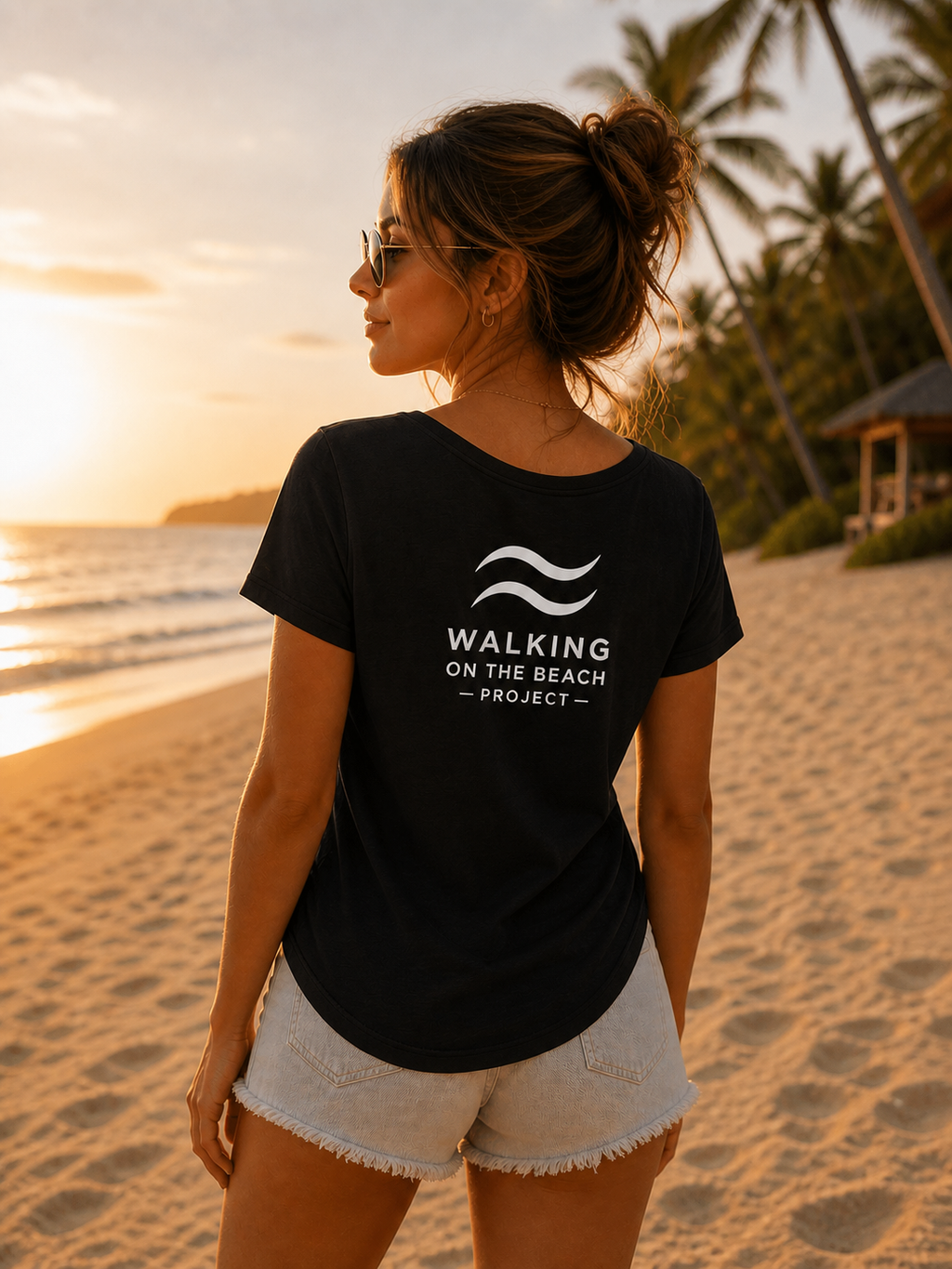 WOTB Women’s V-Neck Tee — Light, Soft & Effortless